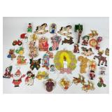 Stained Glass and Wood Christmas Ornament