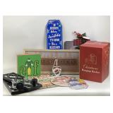 Christmas Decor Signs, Candle Holders