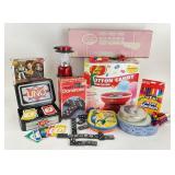 Jelly Belly Cotton Candy Machine, Uno, Dominos, Cr