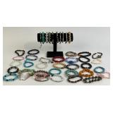 Costume Jewelry Bracelets: Shells of the Sea,