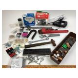 Pipe Wrench, Cribbage Board, Dice & Marbles