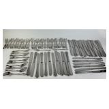 World 97 Stainless Flatware Including Knives, Fork
