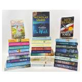 Fiction books: Nicholas Sparks, Debbie Macomber, D