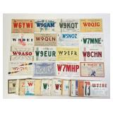 HAM Radio QSL Cards W6YN, W9GAM, W2ZAE +