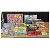 Board Games, Puzzles, Whitman, Milton Bradley