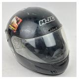 HJC Black Motorcycle Helmet Size M