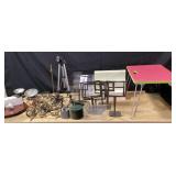 Brownie Reflex Camera, Tripod, Lighting Cages, Dis