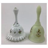 Fenton Silvercrest, Custard Glass Bells