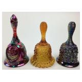 Fenton, Carnival Glass Bells