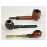 3 pipesï¿½Royal Demuth w/ Sterling silver, Garant Br