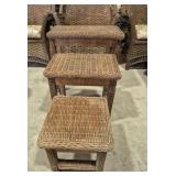 Nesting Wicker Tables (3)