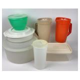 Tupperware Pitchers, Pyrex Pie Keeper