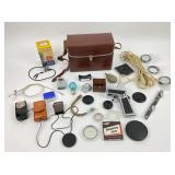 Camera Accessories, Leather Carrying Case