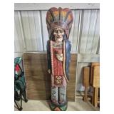 Hand-Carved & Hand-Painted Polychrome Wooden