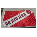 Indiana University Go Big Red Flag