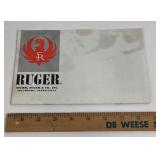 Ruger Firearms Brochure by Sturm, Ruger & Co.