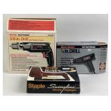 Craftsman Drill, Black & Decker Drill, Swingline S
