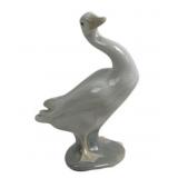 Lladro Glossy Porcelain Goose Figurine
