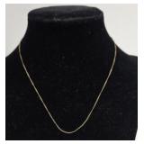 10k Gold Chain .99g TW 15 inches