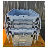 Orbis Gray Plastic Storage Containers