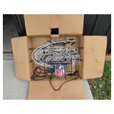 Bud Light NFL Neon Sign With Power Cord