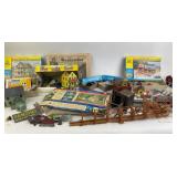 Train accessories: AHM HO Scale Trackside Construc