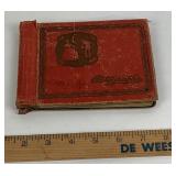 1930s Autograph Album With Handwritten Inscription
