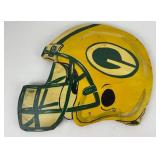 16"x13" Green Bay Packers Helmet Sign