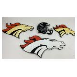 4- Denver Broncos Signs