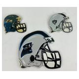 3- Carolina Panthers, Los Angeles Raiders, &