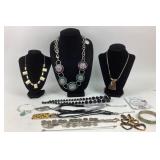 Costume Jewelry: Laura Ashley beaded necklace