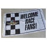 Indianapolis Motor Speedway Welcome Flag