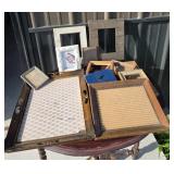 Decorative Picture Frames, Wooden Trays