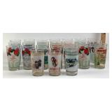 Kentucky Derby Commemorative Glasses 1980s-1990s