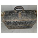 Metal Toolbox With Hand Tools, Extension Cords