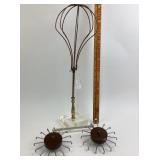 MCM Spinning Tie Rack Organizer & Hat Stand