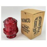 Vintage Homco Fairy Light Candle Holder Ruby Model