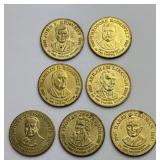 7 Presidential Coins
