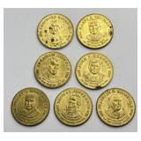 7 Presidential Coins
