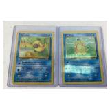 2 Pokemon Vintage Psyduck Cards