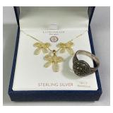 Luminux Sterling Silver .925 Italy Gold toned