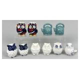 Vintage Salt & Pepper Shaker Collection 5 Sets