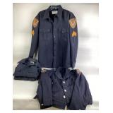 Bellevue Ohio Police Uniform Shirts and Coat