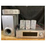 RCA Home Theatre Receiver and Five Speakers