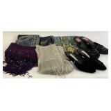 Ladies Scarves and Heeled Shoes Assortment