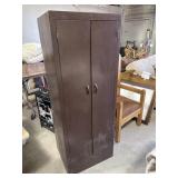 Metal storage cabinet