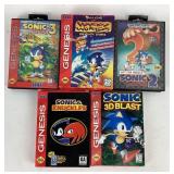 Empty Sega Genesis Boxes and Cases: Sonic 3d Blast