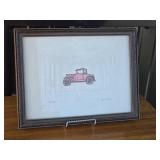 Runabout Print By Artist, Signed Edition