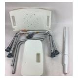 Adjustable Aluminum Shower Chair Parts Set