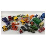 Die-Cast, Plastic, and Metal Toy Trucks and Vehicl